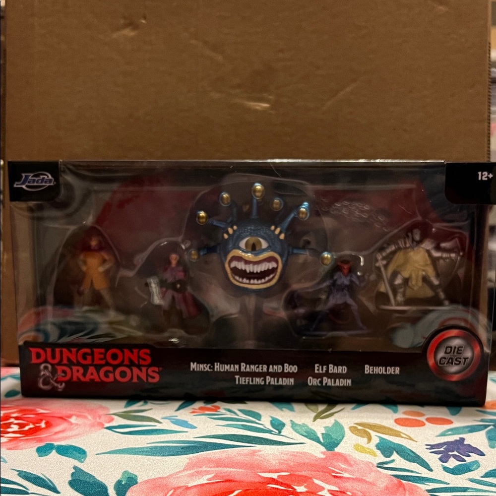 Dungeons & Dragons Die-Cast Action Figure Set